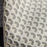 Мебельная ткань Жакард Чешуя бежевый цвет N 1050 варинант исполнения - 1 | Loft Concept в Москве