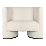 Кресло Florida Lounge Chair с элегантным деревянным декором  варинант исполнения - 2 | Loft Concept в Москве