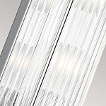  Бра для ванных комнат вертикальное с длинным прозрачным рифленым плафоном Feiss варинант исполнения - 3 | Loft Concept в Москве