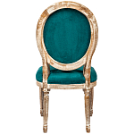 Стул из натурального бука зелёный с цветочным принтом Impressionism in Color варинант исполнения - 2 | Loft Concept в Москве