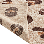 Ковер из хлопка с леопардовым принтом Soft Hugs варинант исполнения - 3 | Loft Concept в Москве