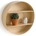 Полка настенная из бамбука Zenara варинант исполнения - 2 | Loft Concept в Москве