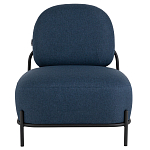 Кресло в синей рогожке COLOR BLOCK варинант исполнения - 2 | Loft Concept в Москве