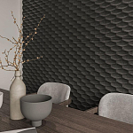 Гипсовая 3D панель с принтографией PM-15 варинант исполнения - 3 | Loft Concept в Москве