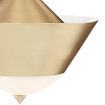 Подвесной светильник светодиодный конусообразный Сone Shaped Gold Pendant варинант исполнения - 1 | Loft Concept в Москве