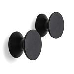 Комплект из 2-х круглых деревянных настенных крючков Bert Wall Hanger варинант исполнения - 3 | Loft Concept в Москве