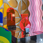 Настольное дизайнерское зеркало Poltronova Spera Mirror Photo Holder варинант исполнения - 9 | Loft Concept в Москве