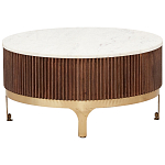 Круглый кофейный стол Sadie Round Coffee Table варинант исполнения - 3 | Loft Concept в Москве