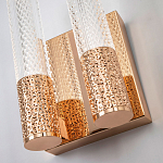 Бра с двумя плафонами Dew Drops Tube Duo Gold Wall Lamp варинант исполнения - 2 | Loft Concept в Москве