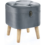 Пуф Leather with a snap варинант исполнения - 1 | Loft Concept в Москве