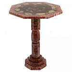 Кофейный стол из натуральных камней Лемезит и Яшма Natural Stone Tables  варинант исполнения - 17 | Loft Concept в Москве