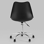 Офисный стул на металлическом основании EGGERY Black варинант исполнения - 4 | Loft Concept в Москве