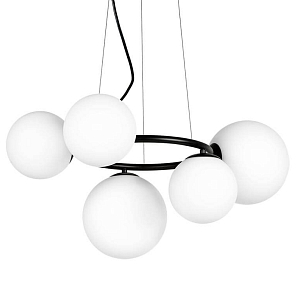 Люстра Bubbles on Ring Chandelier Black