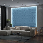 Гипсовая 3D Панель LOVE LETTERS варинант исполнения - 1 | Loft Concept в Москве