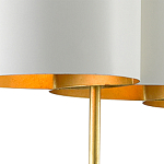 Люстра прямоугольная с белыми цилиндрическими абажурами White Ribbon варинант исполнения - 4 | Loft Concept в Москве