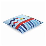 Подушка декоративная из хлопка по мотивам нанайских орнаментов Ural and Siberian Patterns варинант исполнения - 1 | Loft Concept в Москве