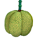 Статуэтка Зеленый тропический фрукт Pandora Tropical Light Green 69 варинант исполнения - 2 | Loft Concept в Москве