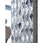 Прямоугольное зеркало с инкрустацией раковинами устриц Mother оf Pearl Facets варинант исполнения - 4 | Loft Concept в Москве