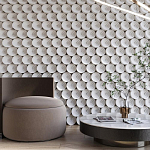 Гипсовая 3D Панель DILONG варинант исполнения - 3 | Loft Concept в Москве