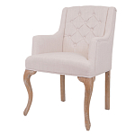 Кресло Mason Classical Armchair beige flax варинант исполнения - 3 | Loft Concept в Москве