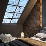 Гипсовая 3D панель с принтографией PM-22 варинант исполнения - 4 | Loft Concept в Москве