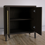 Современный Буфет Primo с 2 дверцами Темный орех варинант исполнения - 3 | Loft Concept в Москве