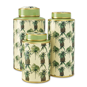 Комплект Ваз Eichholtz JAR PINEAPPLE SET OF 3