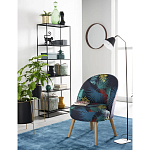 Металлический стеллаж Menzie Black Wide Metal Rack варинант исполнения - 3 | Loft Concept в Москве