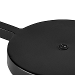 Настольная лампа с черным каркасом и белым тканевым абажуром в форме конуса Stylish Solution варинант исполнения - 2 | Loft Concept в Москве