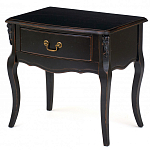 Тумба прикроватная из массива березы с ящиком и состаренным эффектом Vintage варинант исполнения - 2 | Loft Concept в Москве