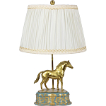 Настольная лампа из фарфора Лошадь Frodi варинант исполнения - 1 | Loft Concept в Москве