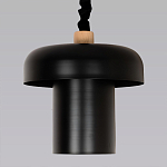 Подвесной светильник с черным металлическим плафоном Capability варинант исполнения - 2 | Loft Concept в Москве