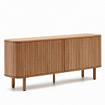 Буфет с 2-мя раздвижными дверцами из ясеневого шпона Toinette варинант исполнения - 1 | Loft Concept в Москве