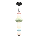 Подвесной светильник фигурный с керамическими элементами 24W LED Fragrant Light варинант исполнения - 4 | Loft Concept в Москве