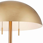 Торшер с куполообразным абажуром на каменном основании Riverside Floor Lamp варинант исполнения - 1 | Loft Concept в Москве