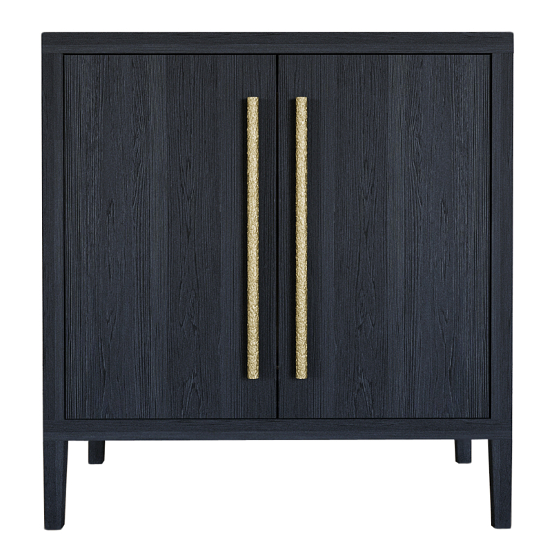 Современный Буфет Primo с 2 дверцами Черный дуб Черный в Москве | Loft Concept 