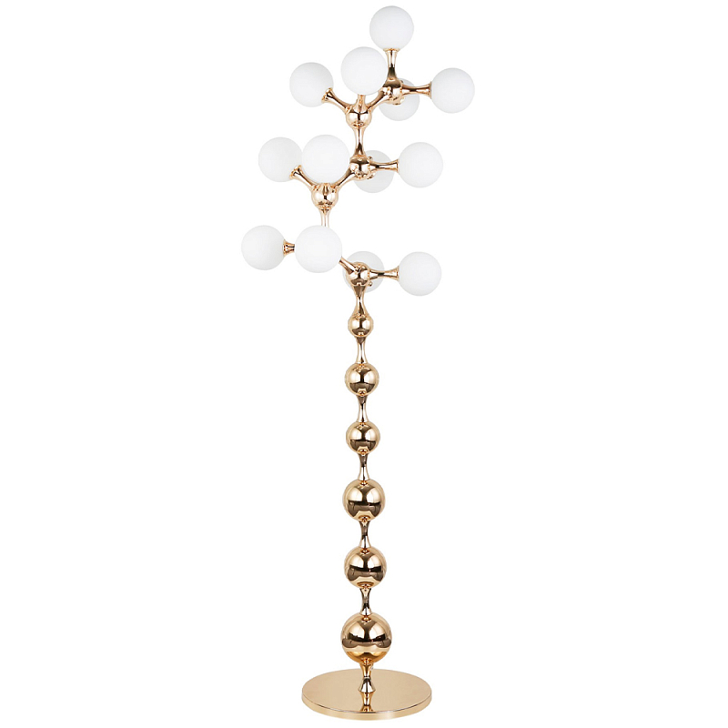       Pearls Suspension Gold Floor Lamp        | Loft Concept 