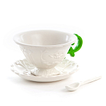 Чайная пара Seletti I-Tea Green варинант исполнения - 1 | Loft Concept в Москве
