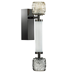 Светодиодное бра Rovelly Black 35 см варинант исполнения - 1 | Loft Concept в Москве