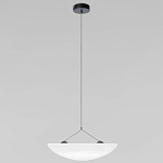 Подвесной светильник с белым тканевым плафоном в форме облака Crystal Cloud Junction варинант исполнения - 4 | Loft Concept в Москве