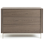 Комод из серого дуба Sawada Gray Oak Chest of Drawers варинант исполнения - 1 | Loft Concept в Москве