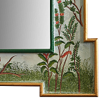 Зеркало в стиле Шинуазри ручная роспись Chinoiserie Garden White Mirror варинант исполнения - 2 | Loft Concept в Москве