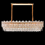 Люстра овальная с хрустальными подвесками Gorgeous Crystal Light варинант исполнения - 1 | Loft Concept в Москве