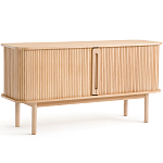 Длинный низкий буфет с 2-мя раздвижными дверцами Toinette Light Cupboard варинант исполнения - 1 | Loft Concept в Москве