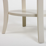 Белая тумба на фигурных ножках Shelby варинант исполнения - 3 | Loft Concept в Москве