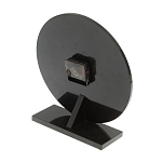 Часы настольные круглые из натурального камня Малахит Round Stone Clock варинант исполнения - 3 | Loft Concept в Москве