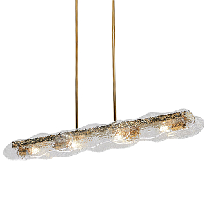 Люстра Linear Glass Clouds Chandelier