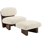 Кресло с оттоманкой Hawaii варинант исполнения - 1 | Loft Concept в Москве