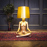 Лампа MANNEQUIN LAMP с абажуром телесный замок варинант исполнения - 3 | Loft Concept в Москве