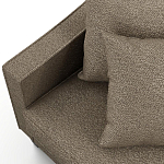 Мебельная ткань Шенилл коричневый цвет 138 см T4-21 варинант исполнения - 6 | Loft Concept в Москве